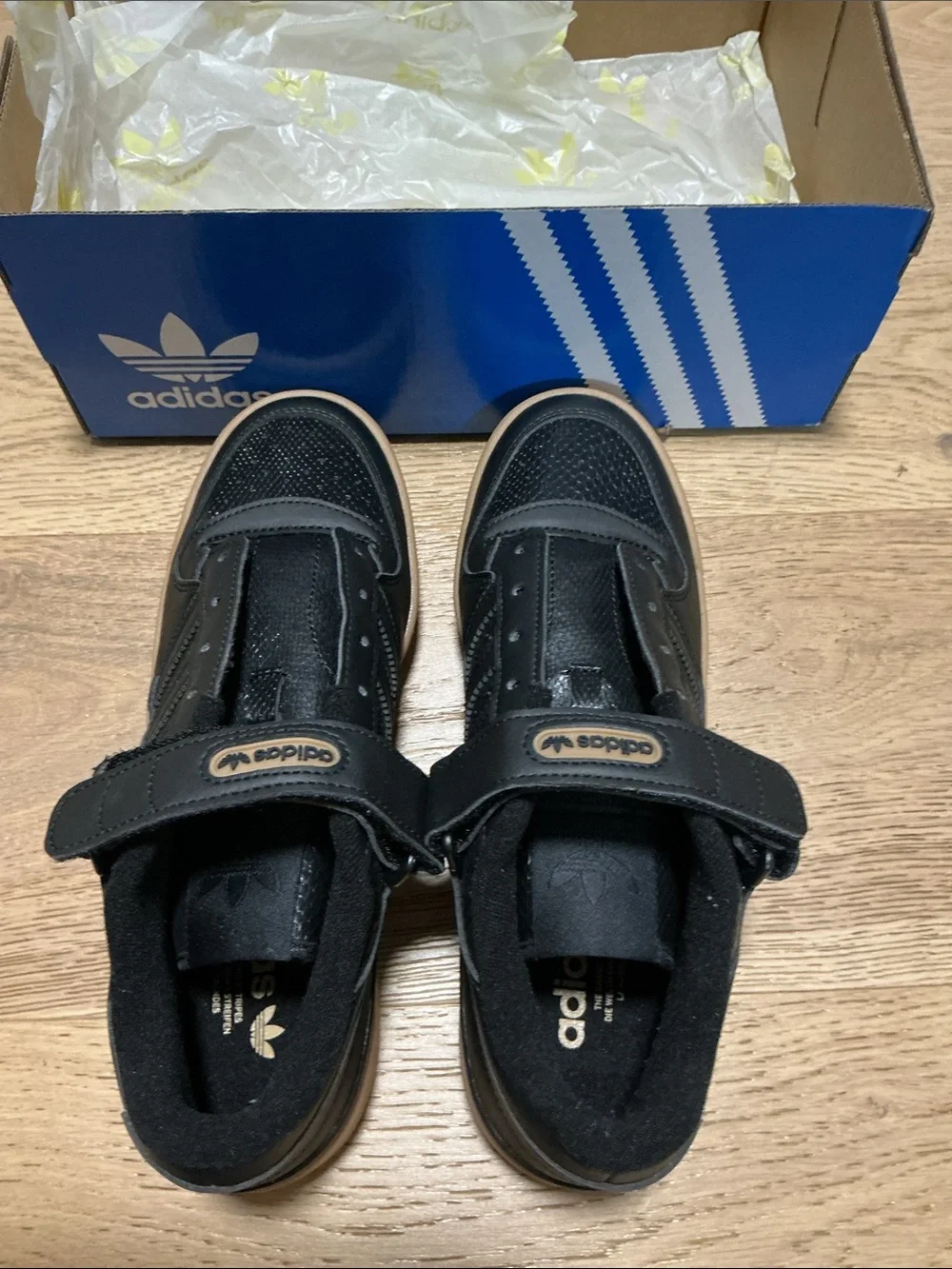 adidas Men Blue Shoe Box — Forum Low